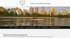 Desktop Screenshot of falsecreekrowingclub.ca